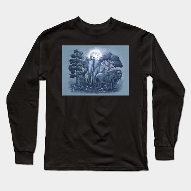 The Stone Menagerie Long Sleeve T-Shirt by Terry Fan